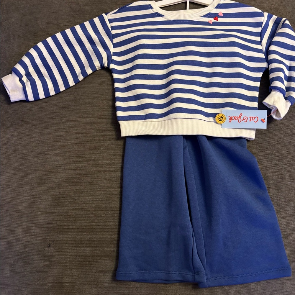 Cat & Jack 
Blue Striped Dress
